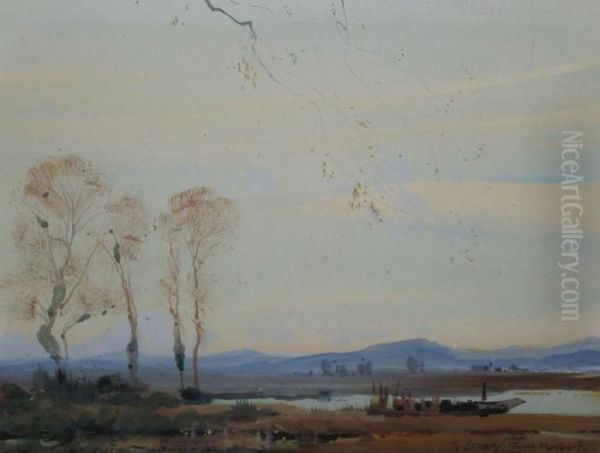 Country View With Lake - view 1