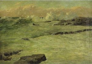 Breakers At Atlantic City by William Trost Richards