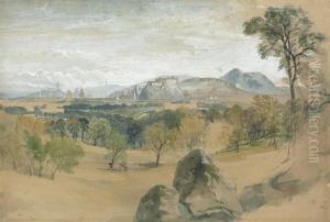 Distant View Of Edinburgh