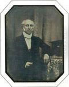 Portrait D'homme by Pierre-Ambroise Richebourg