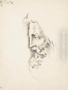 A Profile Of A Sculptural Head A Profile Of A Sculptural Head