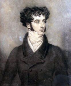 Black Chalk Highlighted With White Head And Shoulders