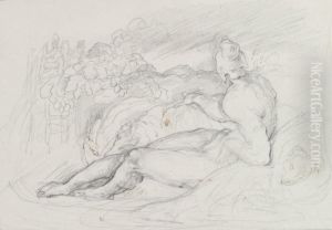 A Shepherd Waking by George Richmond