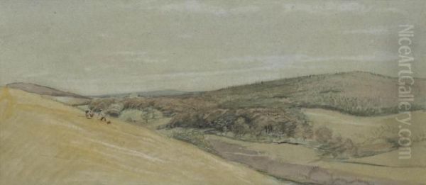 View Across A Wooded - view 1
