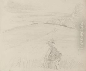 A Young Man In A Cornfield