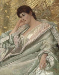 Portrait Of Mrs Charles Rome Portrait Of Mrs Charles Rome
