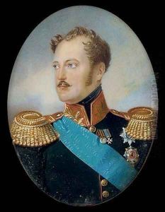 Miniature Portrait of Czar Nicholas I of Russia