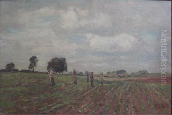 Raking The Crops - view 1