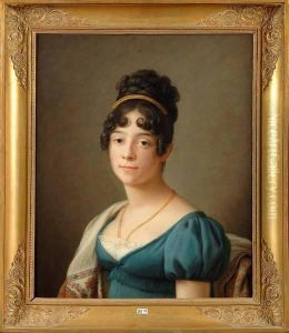 Portrait D""une Dame De Qualite by Henri-Francois Riesener