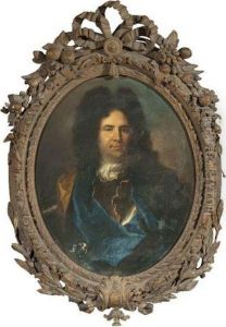 Portrait D'un Gentilhomme by Hyacinthe Rigaud
