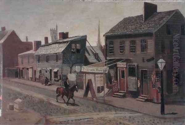 S.W. Corner of 13th and Race Street, c.1875 - view 1