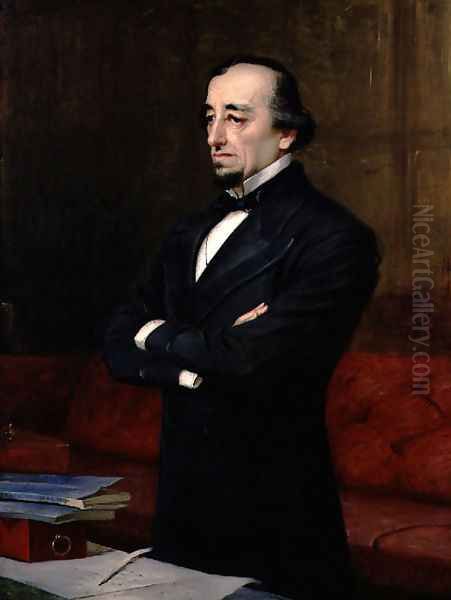 Portrait of Benjamin Disraeli, 1st Earl of Beaconsfield (1804-81), 1878 - view 1