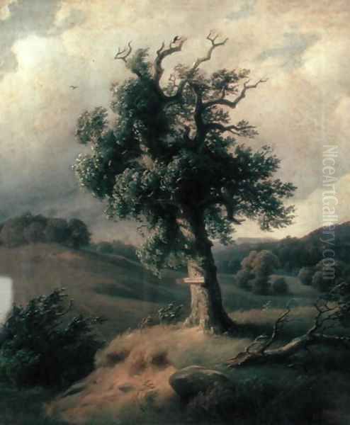 Braddocks Grave, 1855 - view 1