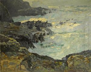 Evening Tide, California Coast by William Frederick Ritschel