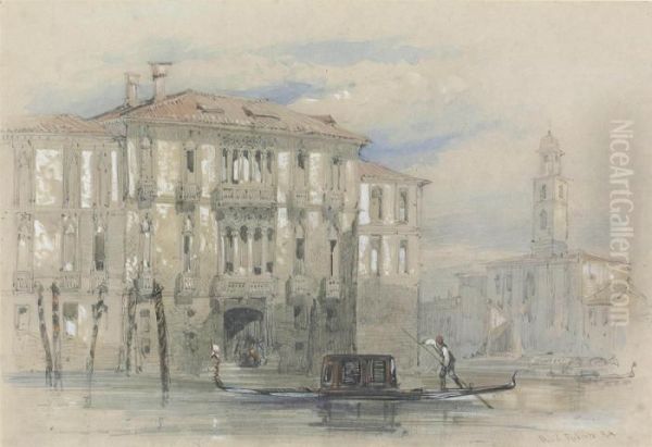 On The Grand Canal, Venice - view 1