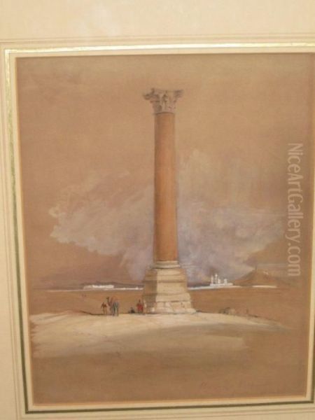 'pompey's Pillar, Alexandria' - view 1