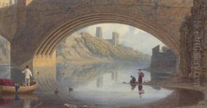 Beneath Framwellgate Bridge, Durham