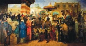 Arrival Of Queen Of Sheba