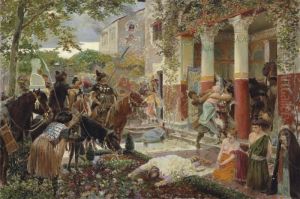Onslaught Of The Tartars by Georges Antoine Rochegrosse