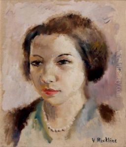 Jeune Fille Au Collier De Perles by Vera Rockline