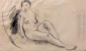 Femme Nue Assise Femme Nue Assise
