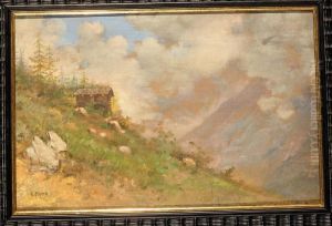 Baita In Alta Montagna by Leonardo Roda