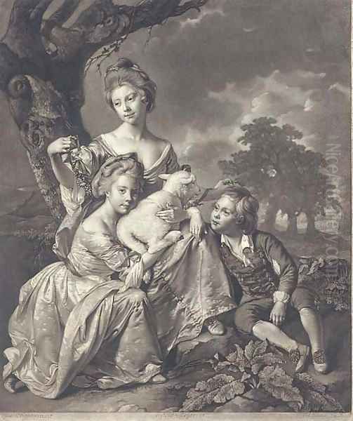 The Bradshaw Family, by Valentine Green - view 1