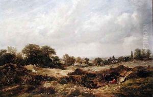 Study from Nature, Hampstead Heath, 184 by George Barrell Willcock