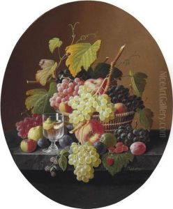 Fruit Still Life by Severin Roesen