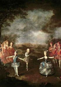 Marie Antoinette in Le Triomphe de lAmour at the Schloss Schoenbrunn, 24th January 1765