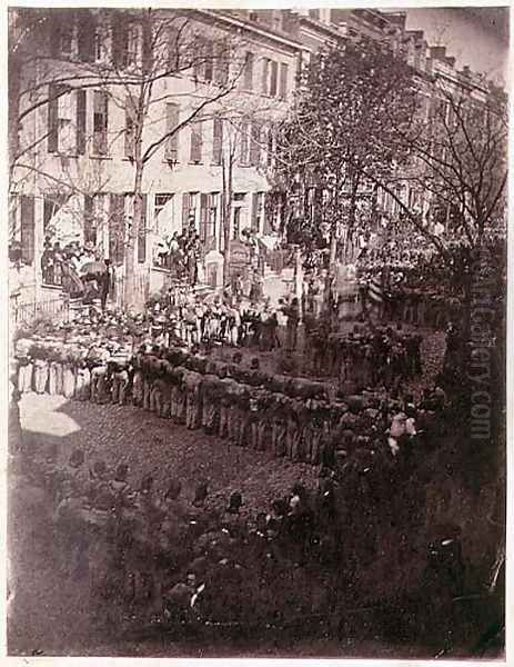 Soldiers Going to War, 1864 - view 1
