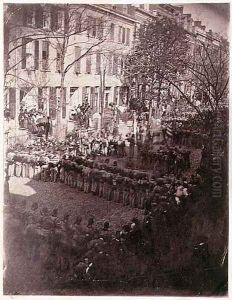 Soldiers Going to War, 1864