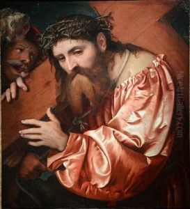 Christ Carrying The Cross by Gerolamo Romanino