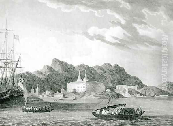 Harbour of Rio Janiero, with the Benedictine Monastery - view 1