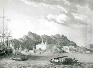 Harbour of Rio Janiero, with the Benedictine Monastery by William Wilson