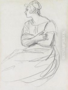 Study Of Ann Parry, Three-quarter-length Study Of Ann Parry, Three-quarter-length