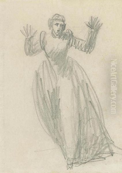 Study Of Lady Macbeth - view 1