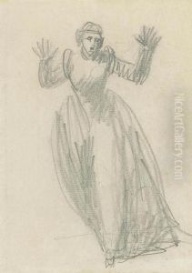 Study Of Lady Macbeth by George Romney