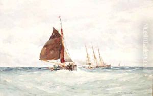 Shipping On A Summer'S Day