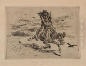 Paysan Breton by Felicien Rops