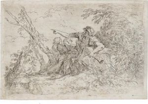 Il Pastore by Salvator Rosa