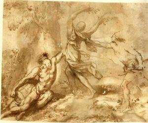 Apollo And Daphne by Nicola Maria Rossi