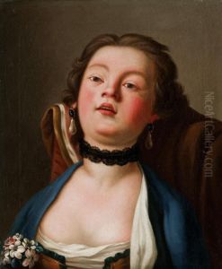 Bildnis Einer Jungen Dame by Pietro Antonio Rotari