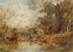 Crepuscule by Theodore Rousseau