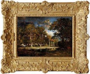 Etang En Foret by Theodore Rousseau