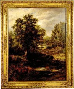 Landscape With Figures by Theodore Rousseau