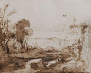 Paysage Boise by Theodore Rousseau