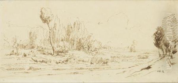 Paysage (recto-verso) - view 1