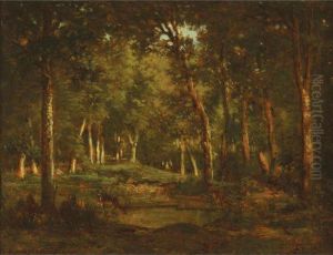 La Mare Aux Biches by Theodore Rousseau