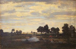 Paysage by Theodore Rousseau